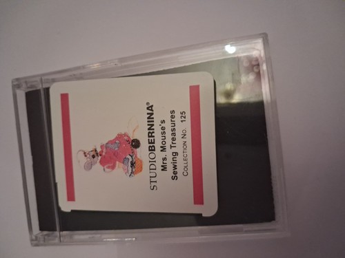 Bernina stickkarte 125 - , no.125