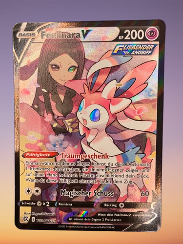 Pokémon karte feelinara - pokémon, |