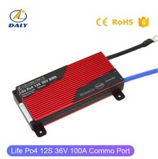 LiFePO4 BMS PCB 12S 36V 100A