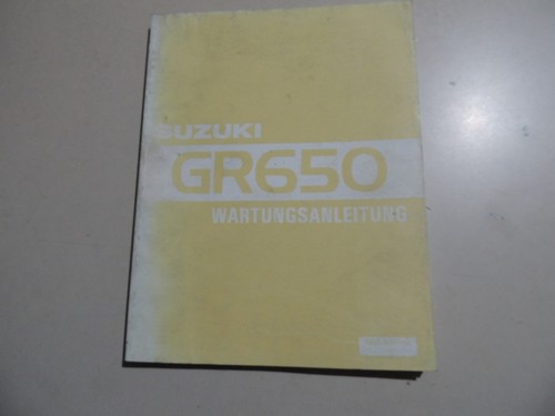 Werkstatt handbuch suzuki gr - ,