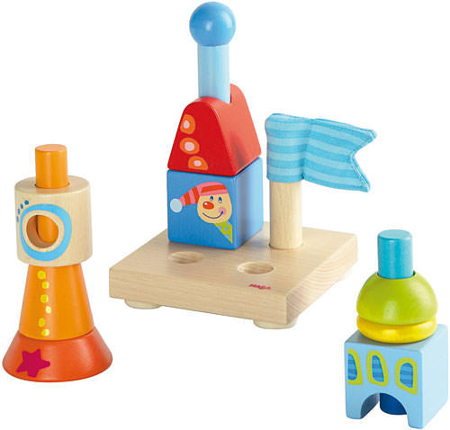 Haba steckspiel baumeister - steckspiel,