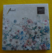 20 Servietten Blumen Ornamente