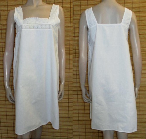 Weisses nachtkleid - weisses,
