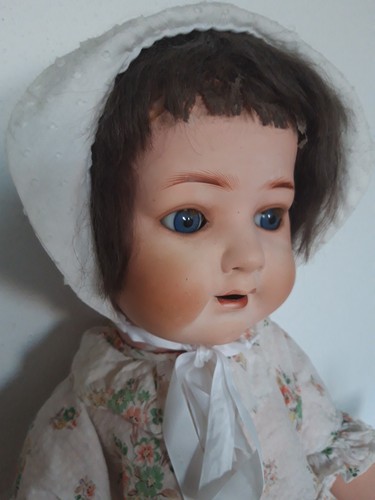 Antike porzellankopfpuppe - antike,
