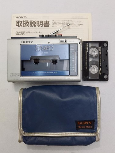 Sony stereo cassette - sony,