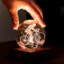 Kristall LED Schreibtischlampe