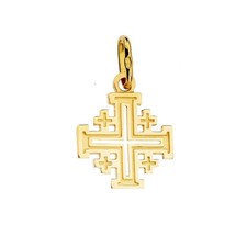 Jerusalemkreuz Anhänger aus