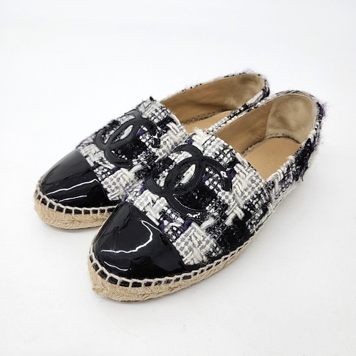Chanel tweed espadrilles - chanel,