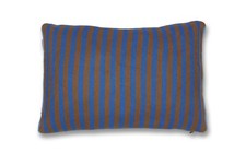 PIP Studio Kissen Kopfkissen Bonsoir Stripe Cushion Blue 40x60 cm blau