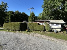 Rarität! Dauercampingplatz mit großem Garten! Eck Grundstück freistehend Am See