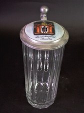 altes BIERSEIDL m. Porzellandeckel LANDESHAUPTSTADT - MÜNCHENER KINDL handgemalt