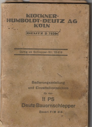 Deutz traktor - deutz,