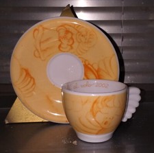 Thun Bozen Espresso-Tasse mit Unterteller - Caffé al volo 2002