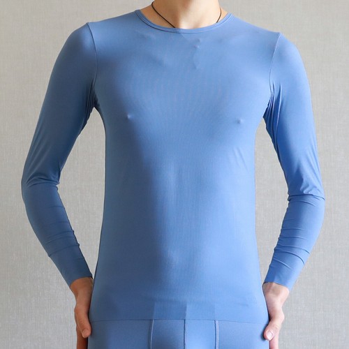 Ice silk slim langarm - ice,