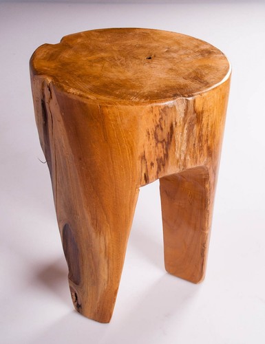 Hocker bali aus teakholz - "bali",