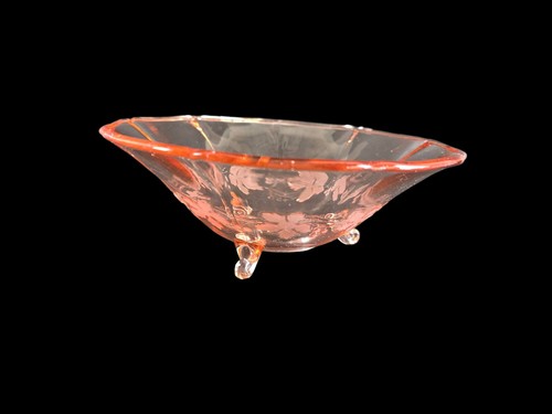 Antik pressglas schüssel - pressglas,