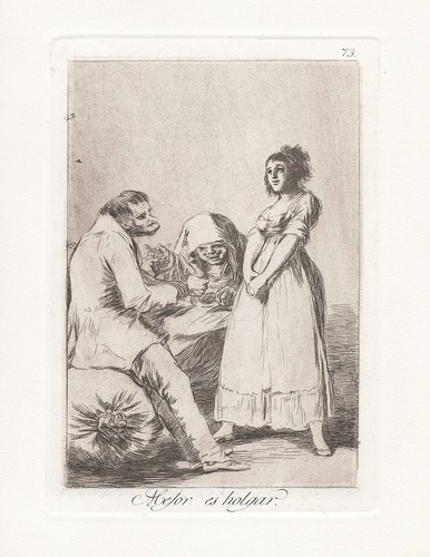 Francisco goya plate 73 - plate,