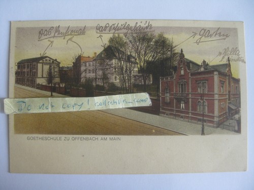 Alte litho postkarte - alte,