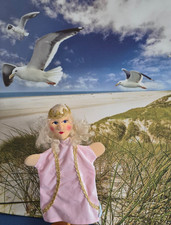 Handpuppe prinzessin von kersa - handpuppe,