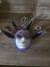 Karneval Maske Venedig Violett