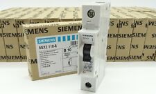 10x Siemens 5SX21 B10 Sicherungsautomat 5SX2110-6 Leitungsschutzschalter 10A 1p