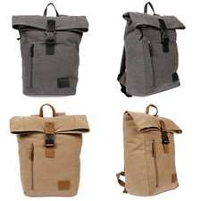 Rucksack Kurierrucksack Laptop Tablet Fach Schule Uni Business Canvas Herren