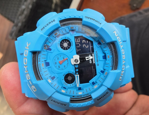 Casio shock 100b quarz - g-shock, ga-100b