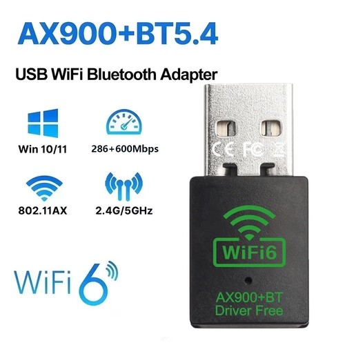 Ax900 usb wifi bluetooth 3 - usb, 5.3