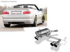  Sportauspuff BMW 3er E46 320i