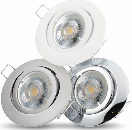 Led einbauspot gu10 - einbauspot, 7w