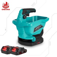 ONEVAN für Makita Akku Streuwagen Saatgutstreuer Düngerstreuer Schleuderstreuer 