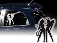 Auto Aufkleber Engel und