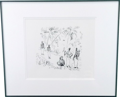 Lithographie max pechstein - lithographie,