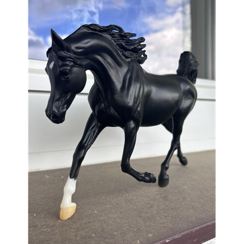 Breyer schwarze pferdefigur - schwarze,