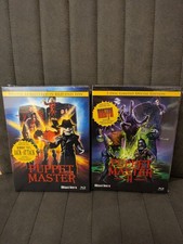 MEDIABOOK PUPPET MASTER 1 + 2 + Doktor Death + Demonic Toys Jack Attack UNCUT BD
