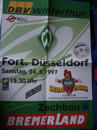 Plakat werder bremen - plakat,