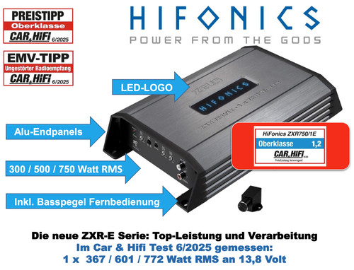 Hifonics zxr 750 monoblock - hifonics,