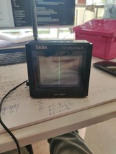 Saba TV-Journey 2 Pocket-Fernseher Schwarz Top Zustand