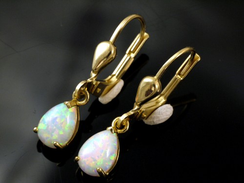 333 gold kleine ohrringe mit - 333,