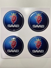 4x Saab Aufkleber für