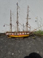 Französische Fregatte Holz