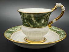 Schöne alte Bilder Tasse mit Untertasse KPM Berlin, Selten.