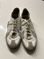 Bundeswehr BW Sportschuh Sneaker Gr. 260 Gr. 41 vintage weiß Samba Hallenschuhe