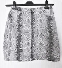 sexy MUSTANG Baumwolle Stretch Rock Gr. S / 34-36 grau 