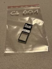 Dual CS 601 Prisma Plattenspieler Prisma Lupe Blende Schild Emblem  CS601