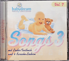 CD - Babydream - Songs Vol. 7 - 2001