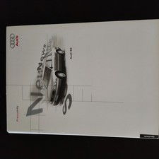 Pressemappe Audi S8 D2 von 1996