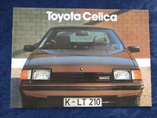 TOYOTA Celica TA6 Coupe Liftback ST XT GT Prospekt 07.1983