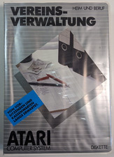 Vereinsverwaltung | Atari Computer System | Diskette | Atari 400 600 800 XL XE