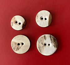 Echte Hirschhorn-Knöpfe /